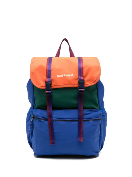  Bobo Choses Colour-block Backpack - Blue 