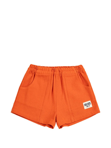  Bobo Choses Elasticated-waist Shorts - Orange 