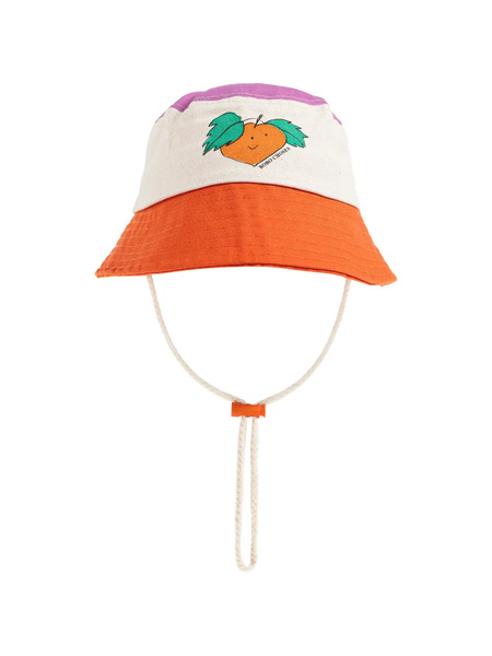  Bobo Choses Graphic Bucket Hat - Orange 