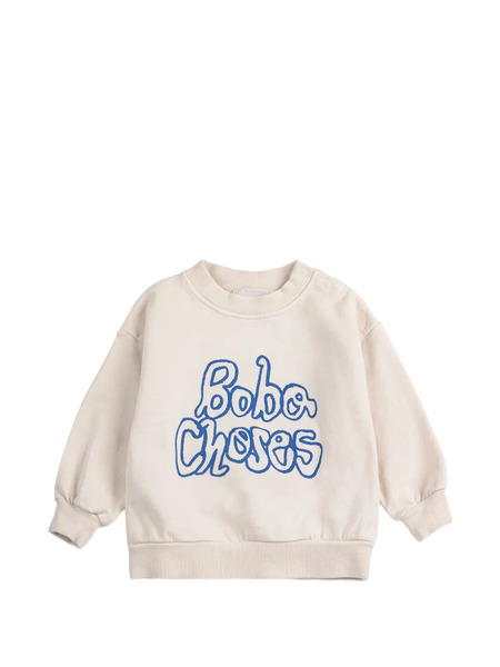  Bobo Choses Graphic Print Sweatshirt - Neutrals 