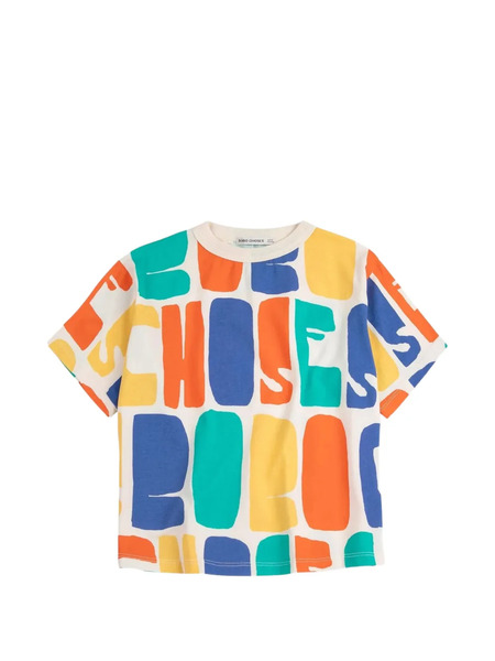  Bobo Choses Graphic-print T-shirt - Neutrals 