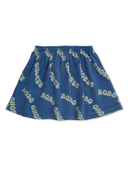  Bobo Choses Logo-print Skirt - Blue 