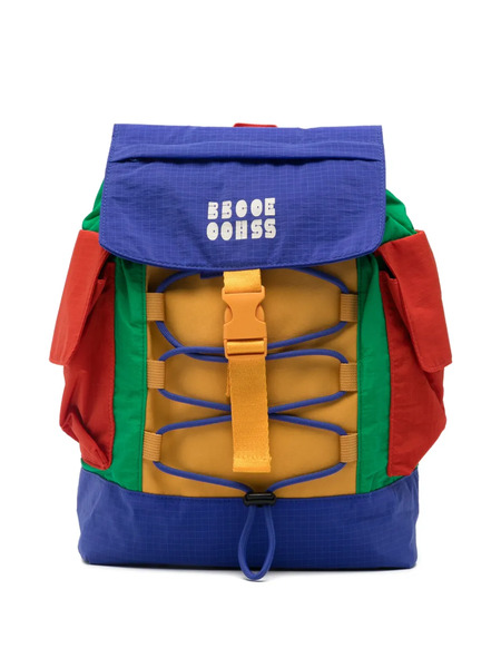  Bobo Choses Modern Colour-block Backpack - Blue 
