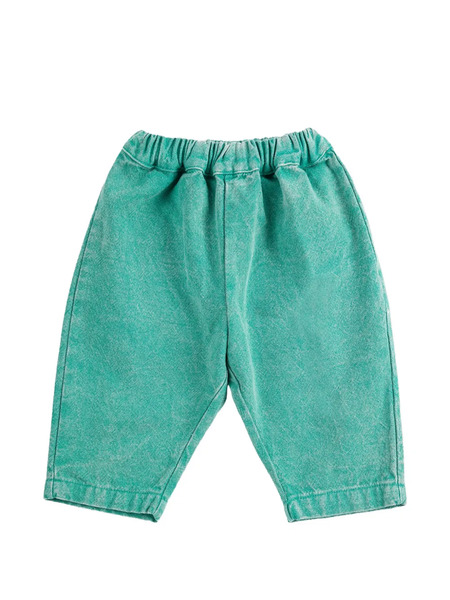  Bobo Choses Patch-pocket Trousers - Green 