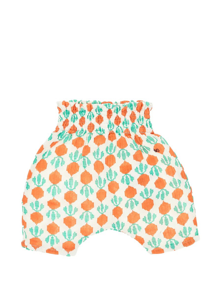  Bobo Choses Patterned Smocked Trousers - Neutrals 