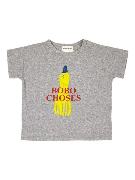  Bobo Choses Print T-shirt - Grey 