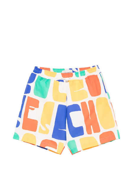  Bobo Choses Printed Swim Shorts - Neutrals 