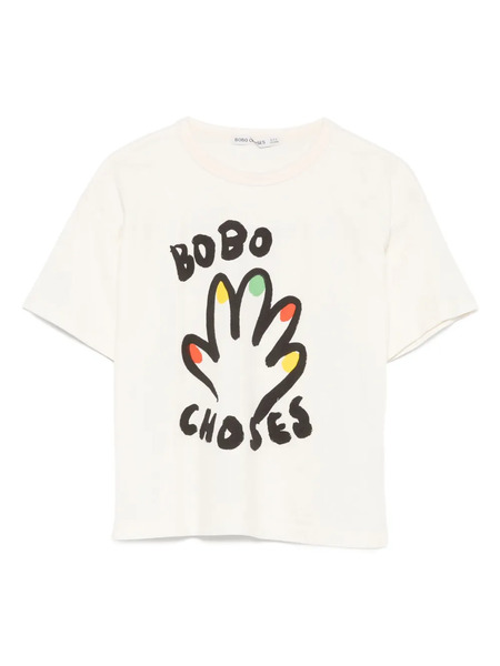  Bobo Choses Printed T-shirt - Neutrals 