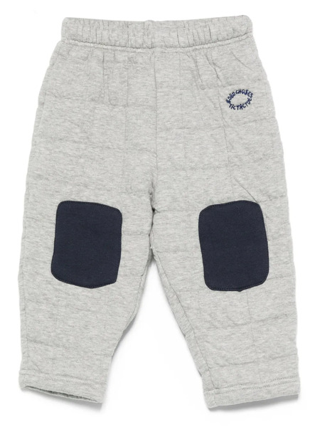  Bobo Choses Quilted Knee-patch Track Pants - Grey 