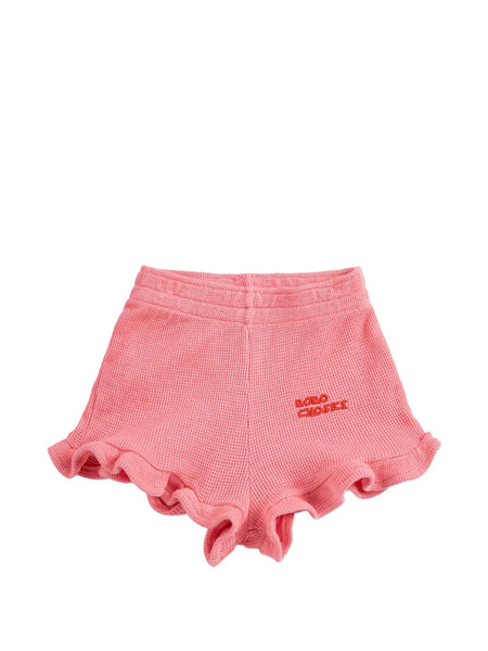  Bobo Choses Ruffled Shorts - Pink 