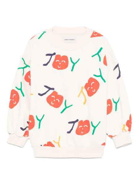  Bobo Choses Smiling Sweatshirt - Neutrals 