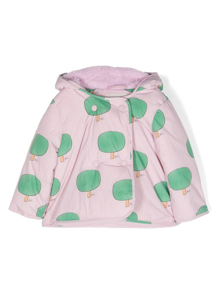  Bobo Choses Three-print Hooded Jacket - Pink 