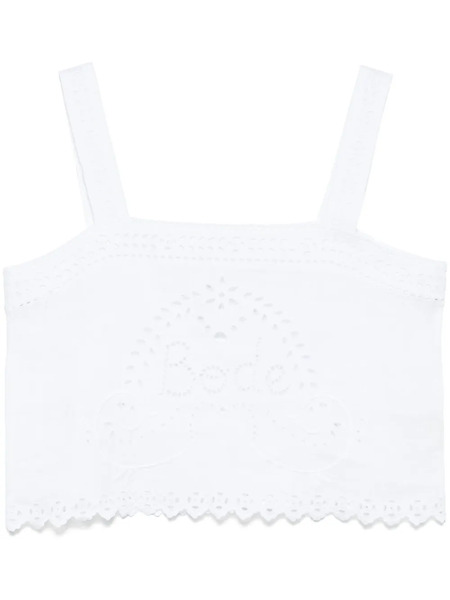  Bode Belvoirt Tank Top - White 