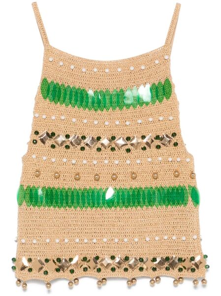  Bode Calypso Tank Top - Gold 