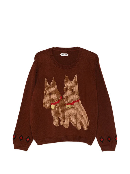  Bode Dog Sweater - Brown 