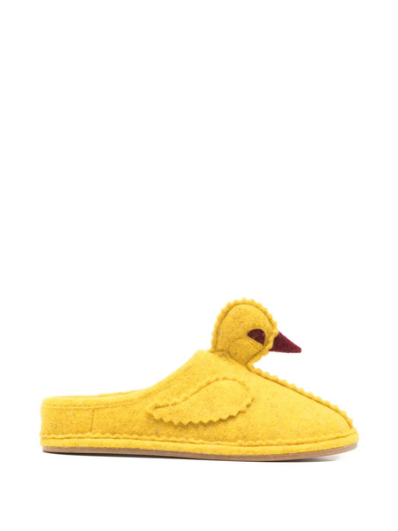  Bode Duck Slippers - Yellow 