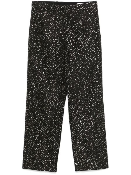  Bode Glitter Trousers - Black 