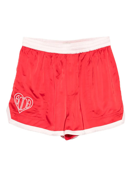  Bode Heart Deco Shorts - Red 