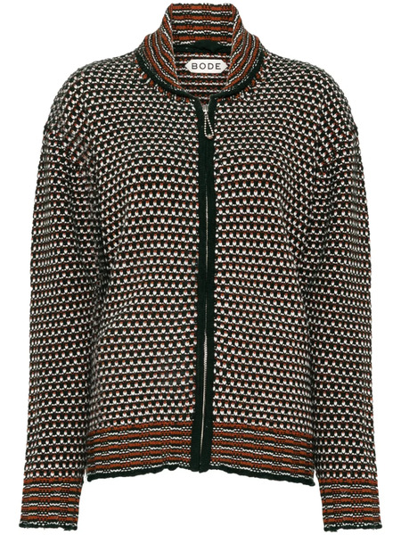  Bode Merino Polo Jumper - Black 