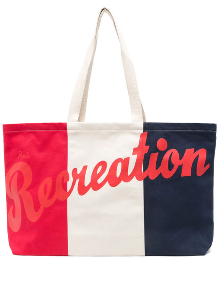  Bode Recreation Tote Bag - Red 