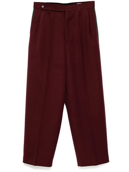  Bode Riding Twill Braided Trousers - Purple 