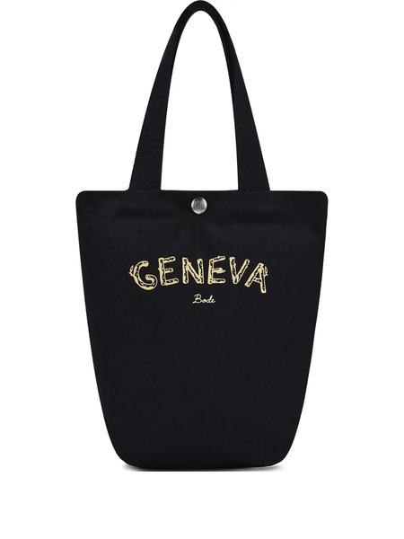  Bode Small Geneva Tote Bag - Black 