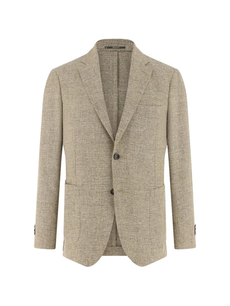  Boggi Milano Micro-textured Single-breasted Blazer - Neutrals 