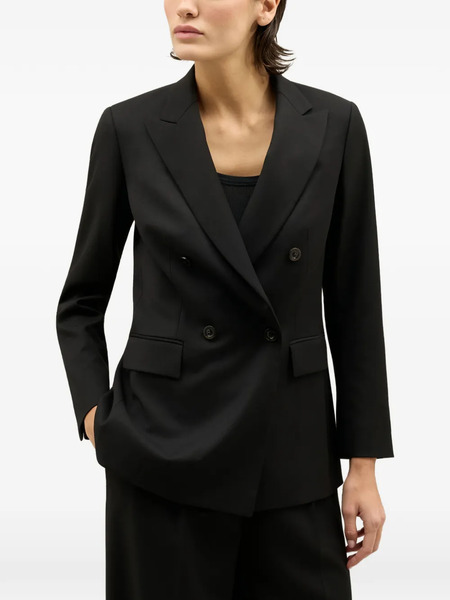  Boglioli Bianca Double-breasted Blazer - Black 