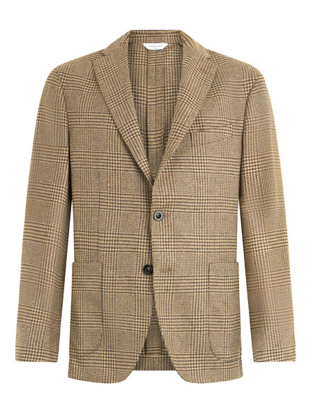  Boglioli Check-pattern Two-button Blazer - Neutrals 