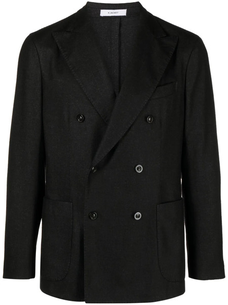  Boglioli Darted Double-breasted Blazer - Blue 
