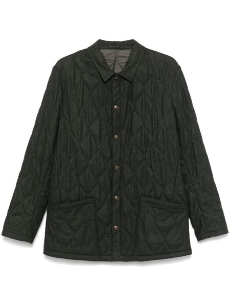  Boglioli Diamond-quilted Jacket - Grey 