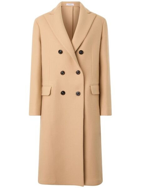  Boglioli Double-breasted Coat - Brown 