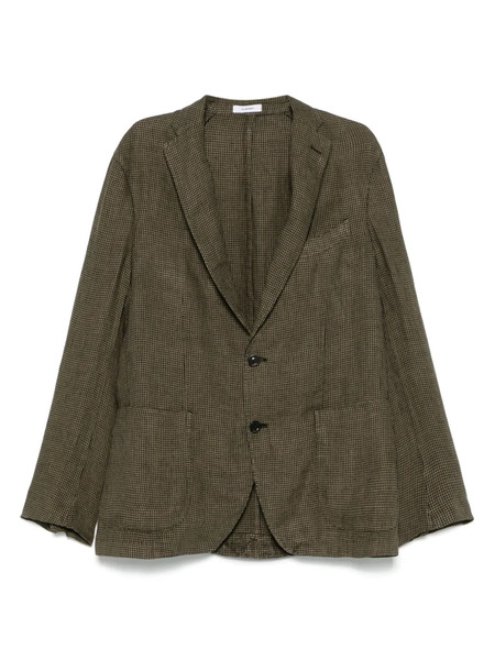  Boglioli Houndstooth-pattern Blazer - Brown 