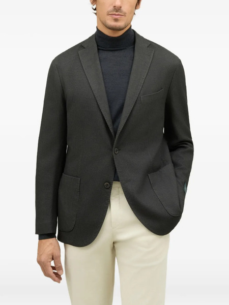  Boglioli K-jacket Honeycomb Wool Jacket - Grey 