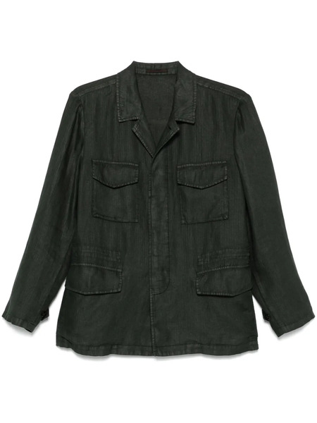  Boglioli Linen Jacket - Green 