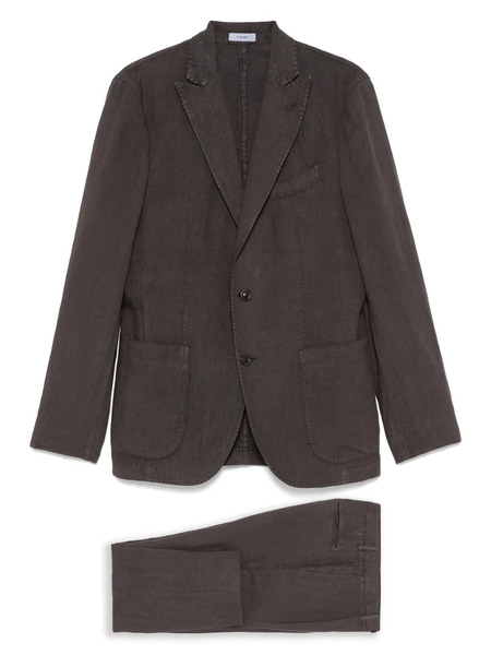  Boglioli Linen Suit - Brown 