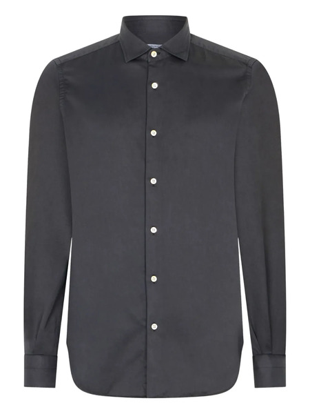  Boglioli Long-sleeved Button-down Shirt - Grey 