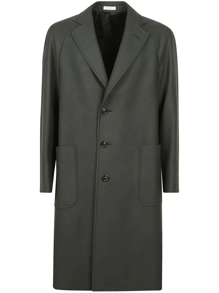  Boglioli Notched-lapels Single-breasted Coat - Green 