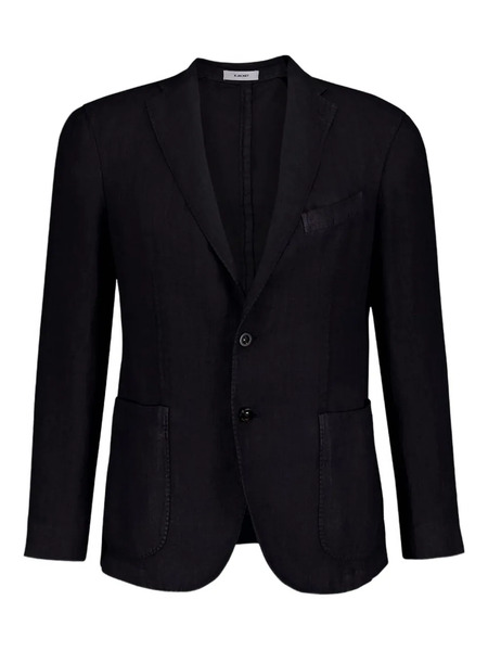  Boglioli Single-breasted Blazer - Black 