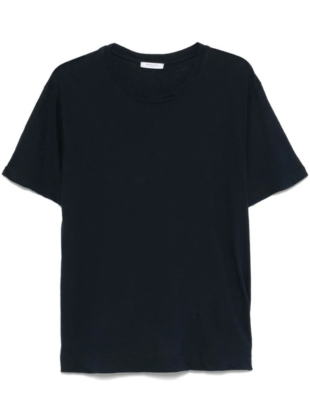  Boglioli Slub-texture T-shirt - Blue 