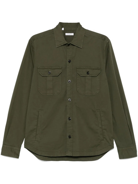  Boglioli Twill Shirt Jacket - Green 