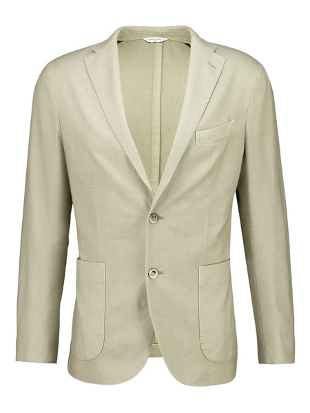  Boglioli Two-button Patch-pocket Blazer - Green 