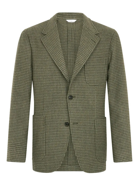  Boglioli Windsor Houndstooth Jacket - Green 