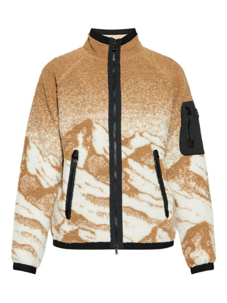  Bogner Gregor Zip-up Patterned Jacket - Brown 