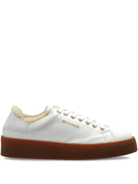  Bogner Lucerne Shearling-lined Sneakers - White 