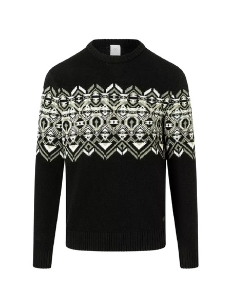  Bogner Luci Contrast-pattern Sweater - Black 