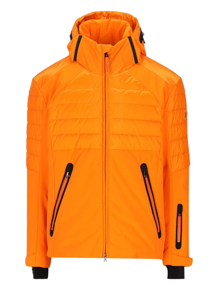  Bogner Quilted Hooded Jacket - Orange 