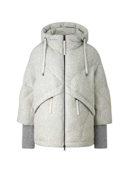  Bogner Sheryl Hooded Puffer Jacket - Grey 