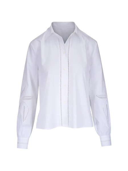  Bogner Summer Cut-out Shirt - White 