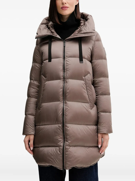  Bomboogie Geneva Hooded Padded Coat - Brown 